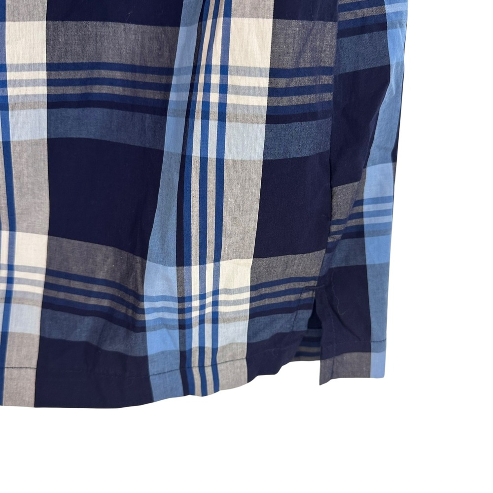 Polo Ralph Lauren Mens Pajama Shirt XL Plaid Cotton Sleepwear Deadstock NWT - Picture 9 of 10